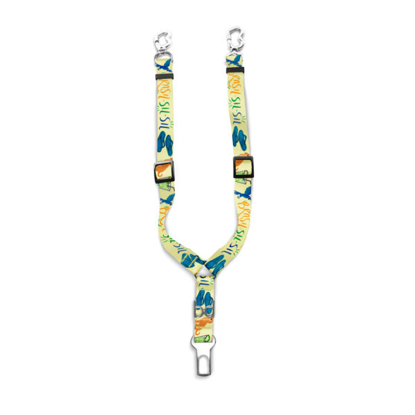 Cinto de Segurança Duplo Hexa Brasil